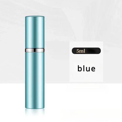 5ml Mini Portable Bottom-Filling Pump Perfume Refillable Spray Bottle Empty Cosmetic Containers Atomizer Bottle Travel Refill