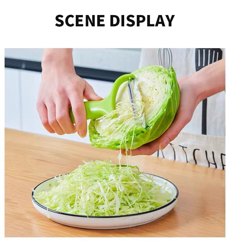 3PCS multifunctional vegetable shredder - wide mouth, easy to chop vegetables - perfect for kitchen preparation