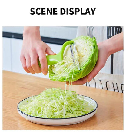 3PCS multifunctional vegetable shredder - wide mouth, easy to chop vegetables - perfect for kitchen preparation