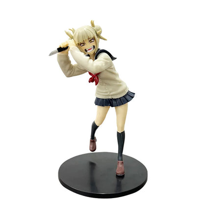 21cm Boku no Hero Academia Anime Figure Bakugo Katsuki Action Figure Midoriya Izuku/Todoroki Shoto Figurine PVC Collection Toys