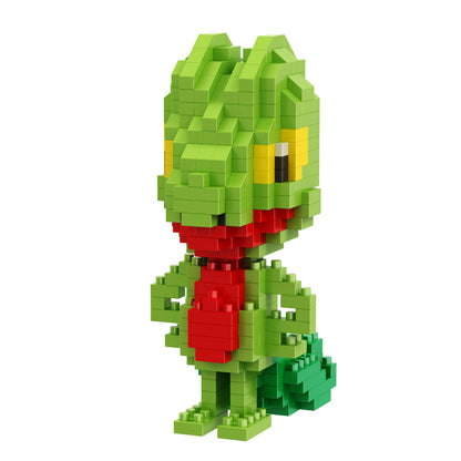 75 Style Building Blocks Assembly Anime Picachu Charizard Doll Blastoise Bulbasaur Gengar Bricks Figures Toy for Kid Gift