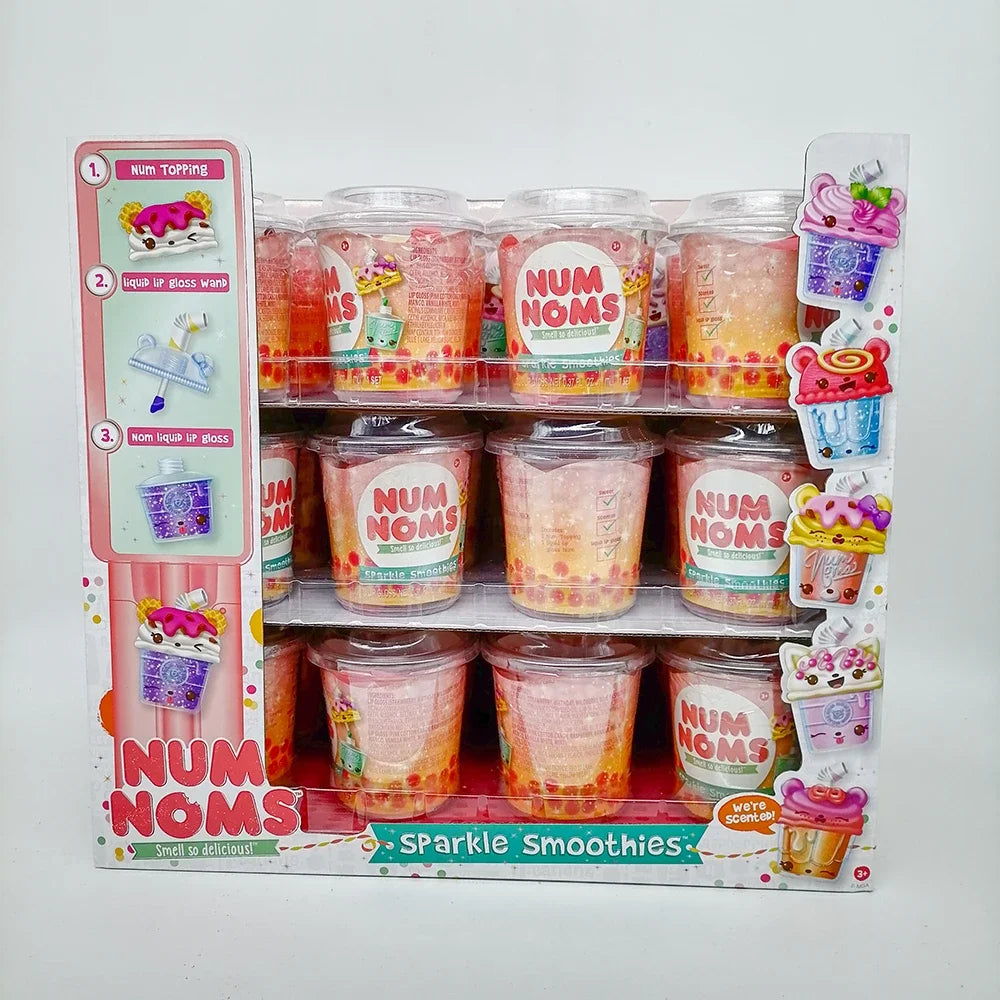 Numnoms Lipgloss Stamp Smell So Delicious Blind Box Doll Gifts Toy Model Anime Figures Collect Ornaments