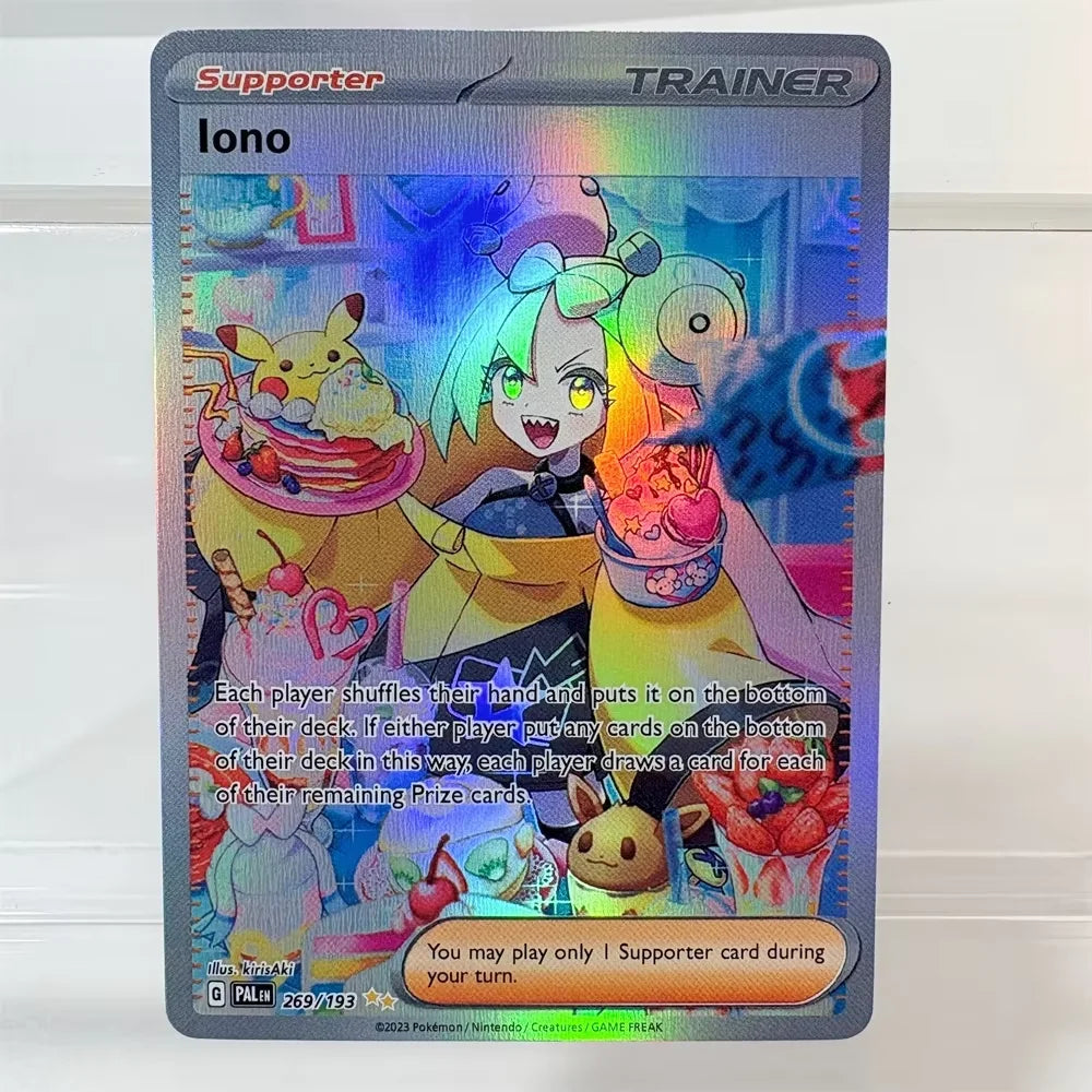 PKM PTCG High Quality Umbreon Vmax Glaceon Vstar Rayquaza Vmax Lono Proxy Foil Cards Game Collection Anime Cards