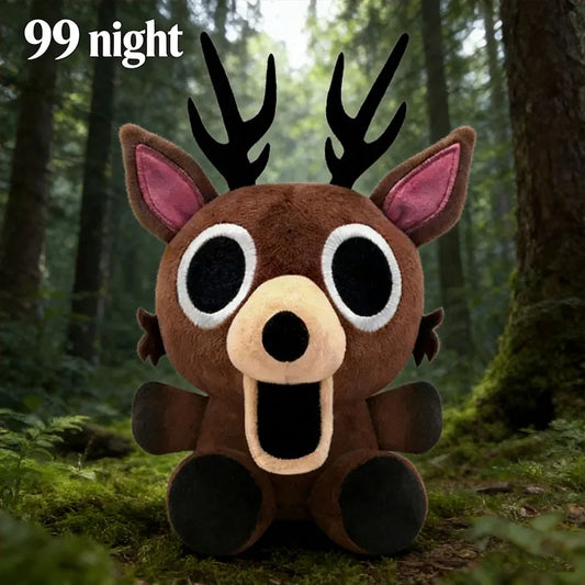 NewBaby 99 Nights In The Forest Plush Cub Deer Plush Funny Game Chrismas Gift Anime Peripheral Soft Doll 2026 New Cute Deer Doll