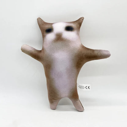 28cm Happy Cat Plush Stuffed Animal Cat 11.8inch Cute Cat Plush Interactive Cat Plush Stuffed Animal Happy Cat Kids Toys