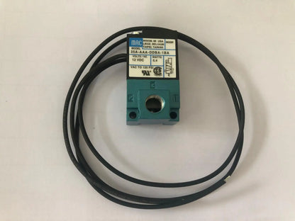 MAC 3 Port Electronic Boost Control Solenoid Valve DC12V 35A-ACA-DDBA-1BA With 6MM Tube Fittings Brass