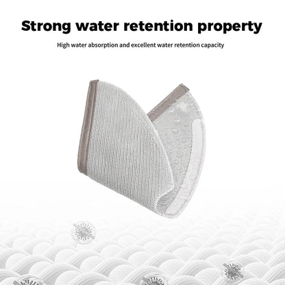 Mop Cloths Replacement For Roborock Q5 Pro Q5 Pro+ Q8 Max Q8 Max+ Vacuum Cleaner Accessories Washable Mopping Pads Spare Parts