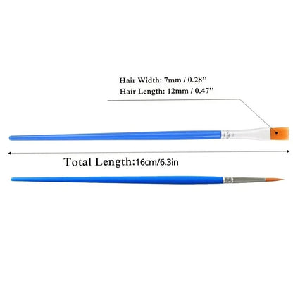 10/20/30pcs Painting Brushes For Painting Handcraft Arts And Craft For Artistic Multifunction Hook Line Painting Equipment