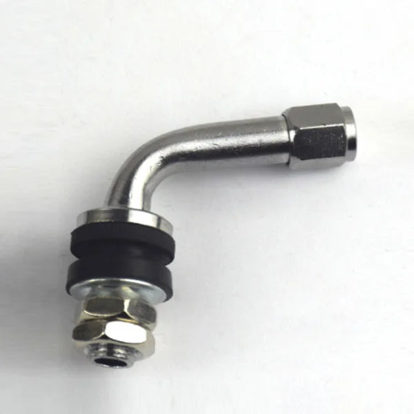 Motorcycle Scooter Tubeless Tire Valve Stem Straight Bent 90 135 degree Copper Silver Valve For ATV Motorbike Quad