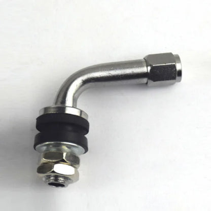 Motorcycle Scooter Tubeless Tire Valve Stem Straight Bent 90 135 degree Copper Silver Valve For ATV Motorbike Quad