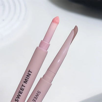 2 In 1 Glitter Matte Aegyosal Pen Brightening Highlight & Shadow Stick Dual End Eye Makeup Lying Silkworm Eyeliner Gel Pencil