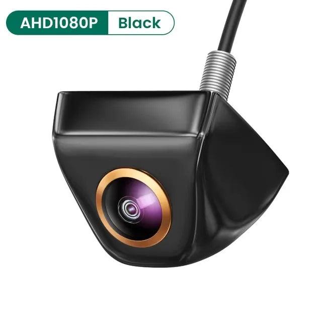 Golden Fisheye Lens Car Rear View Camera 170° Full HD Night Vision Reverse AHD Waterproof Metal Body Vehicle Parking Camera