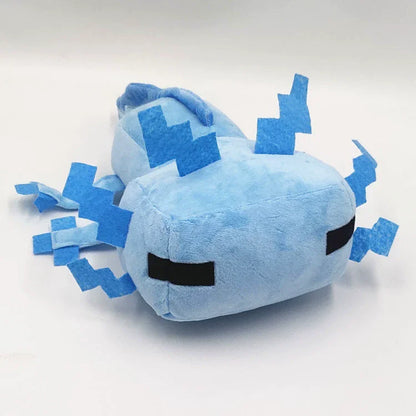 30cm Cute Stand Axolotl Stuffed Animal Plush Toy Pink Axolotl Plushie Pillow Doll Kids Birthday Gift Home Decoration
