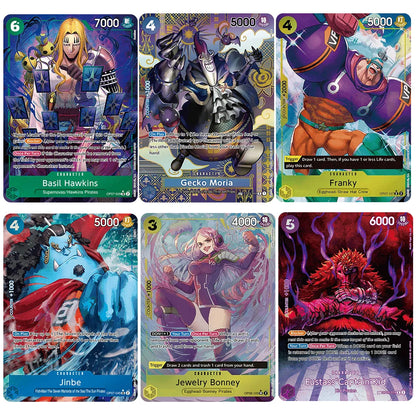One Piece Anime OPCG Foil Card English Version Jinbe/Franky/Yamato/Jack Proxy Cards Game Anime Collection Cards Trading Card