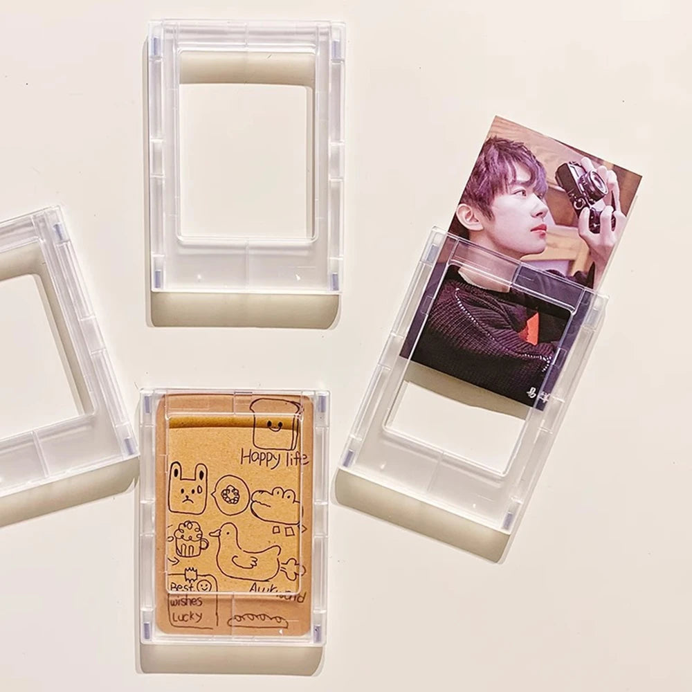 New Magnetic Picture Frames for Refrigerator 3 Inch Fridge Color Photo Frame Magnets Album Valentine's Day Gift Anniversary