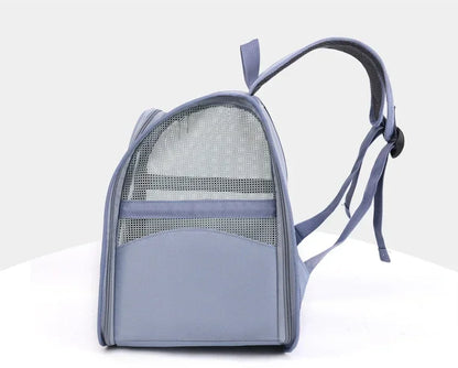 Pet Cat Carrier Bag Cat Backpack Outdoor Breathable Portable Shoulders Bag for Cats Small Dogs Transport Carrier