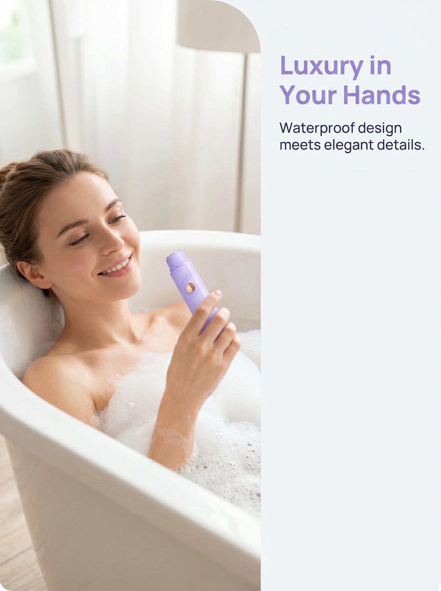 2026 New 2in1 Electric Razor for Women Painless Hair Removal Rechargeable Body Trimmer Underarm Mustache Epilator Shaver