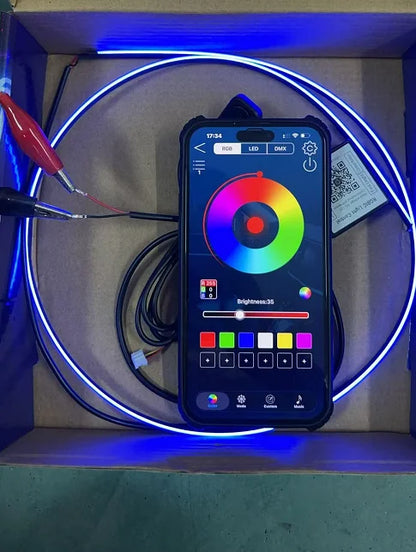 6/10/14/18 in 1 Led Car Ambient Lights RGB 213 64 Color Acrylic Strips Symphony Streamer Interior Rainbow Atmosphere Lamp Kit