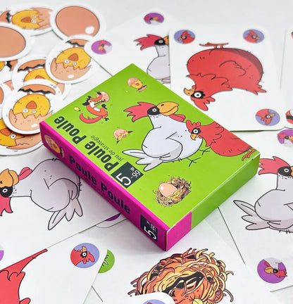 Hot board games Chicken Chiu Chiu Board Game Drecksau Black Sheep Piou Piou Party Cards Game Intellectual Toys Gifts
