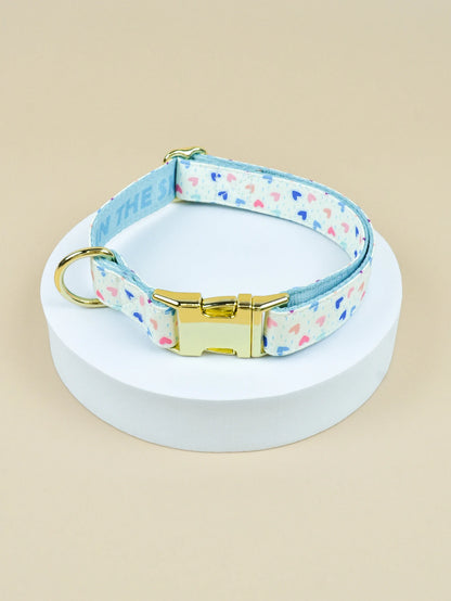 Valentine's Day and New Year Gifts For Medium Dog And Small Dog  Cute Pet Collar Double Sided Printed Pet Dog And Cat Collar