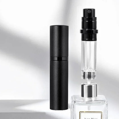 5ml Mini Portable Bottom-Filling Pump Perfume Refillable Spray Bottle Empty Cosmetic Containers Atomizer Bottle Travel Refill