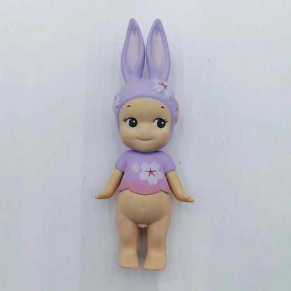Sonny Angel Blind Box Purple Cherry Blossom Series Nigbt Minifigure Version Decoration Cute Mystery Surprise Giff