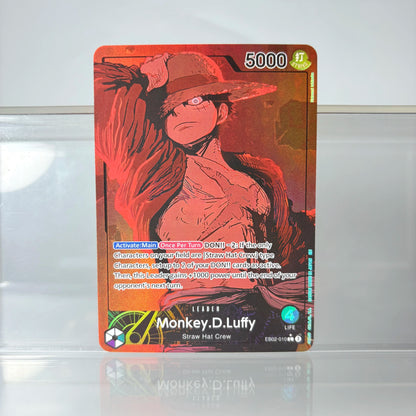 Anime One Piece Game Card English Version Holographic Gilding Jewelry Bonney/Monkey.D.  Luffy/Uta/Chopper Collection Proxy Cards