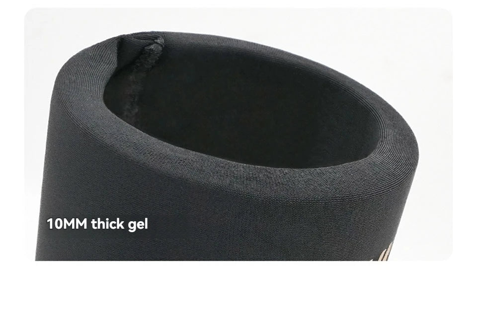 AOLIKES 1PCS Hot and Cold Relief Gel Knee Sleeve,Heat or Ice Therapy for Knee Relief,Contoured Hydrogel Design for Comfort