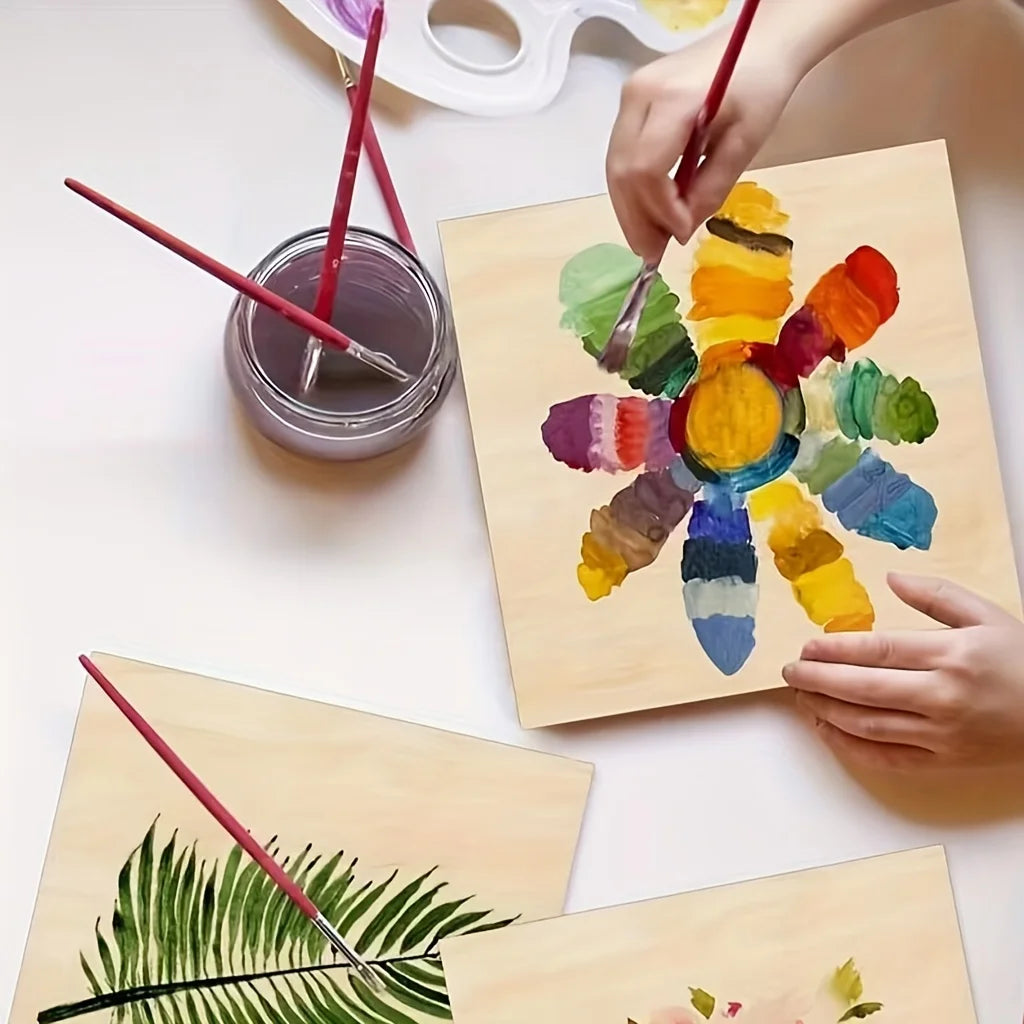 4/8/12/24/48 pieces of wood for crafts - 20*30 cm - 2 mm thick plywood with smooth surface - laser cut square panels