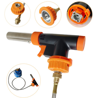 Outdoor Camping Gas Tank Adapter Cassette Interface Threaded Gas Tank Adapter Cassette Adapter Thread to Bayonet Converter