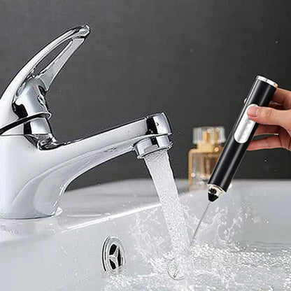 TINSOL  Electric Milk Frother Mini Handheld Wireless Powerful USB Rechargeable Convenience Coffee Milk Whipping Kitchen Whisks