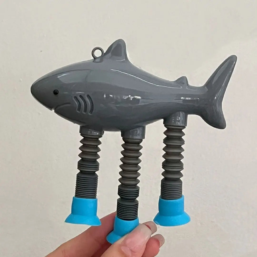 Italian Brainrot Suction Pop Tubes Fidget Toys Tung Tung Sahur Stretch Tube Stress Relief Sensory Toys for Kids Adult Gift