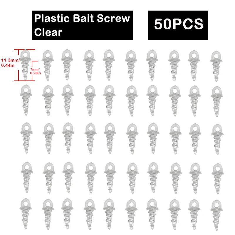 Carp Bait Screws With Ring Mirco Swivel Carp Bait For Carp Ronnie Rig Zig Chod Boilies Screws Carp Hiar Rig Terminal Tackle