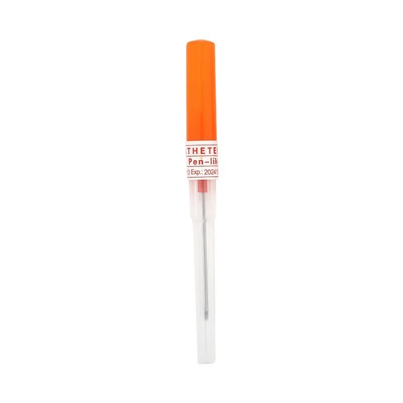 KIYUE 50pcs IV Cannula Pen Type Intravenous Injection Catheter 20G 22G 24G 26G Veterinary Suppliers