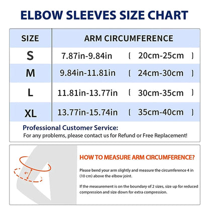 BraceTop Elbow Brace Compression Support Sleeve for Tennis Elbow Brace Strap Tendonitis, Epicondyt Elbow,Arthritis,Weightlifting