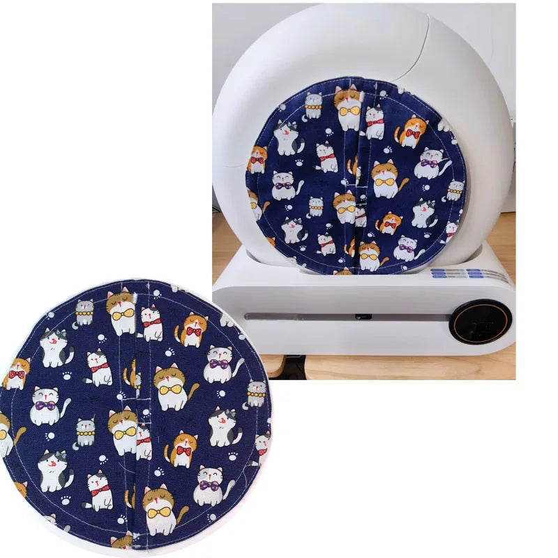 Newly Upgraded High Quality Cat Basin Odor Dust-proof Door Curtain Matching for TONEPIE Self Automatic Litter Box Not Litter Box