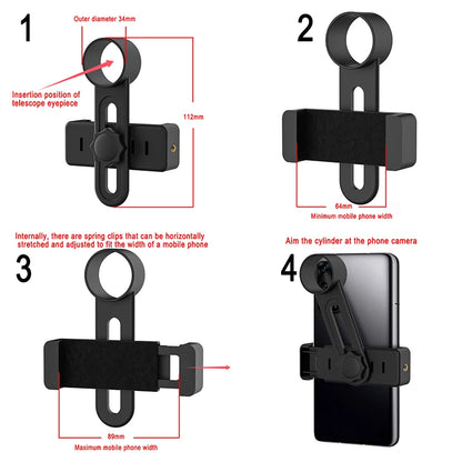 Monocular Telescope Upgrade 2000X24 HD Monoculars for Adults With Phone Adapter Pocket Monoscope Binoculars for Stargazing Gifts