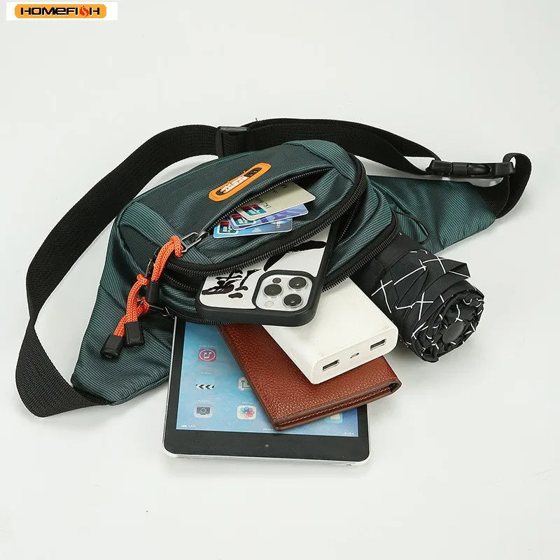 HOMEFISH Mobile Waist Bag For Men And Women Multifunctional Large Capacity Anti Splash Business Wear-resistant Construction Site