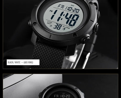 SKMEI 1426 Sports Waterproof Digital Watch for Men Stopwatch Electronic LED Display Mens Wristwatches Reloj Masculino Clock 1416