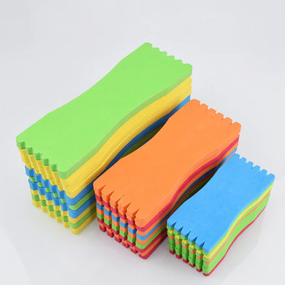 10Pcs Fishing Foam Spools Fishing Line Winding Board Rig Holder Fishing Line Accessories Rig Winders Random Colour