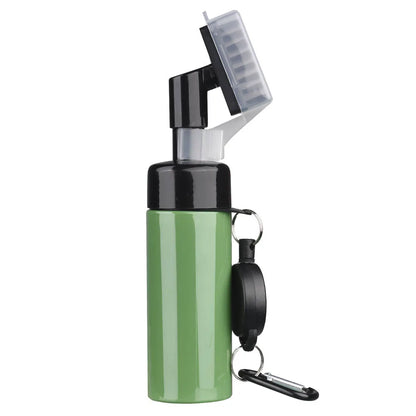 Kaiersn Golf Club Cleaner Groove Tube Golf Brush Golf Club Brush With Leakproof Reservoir Tube Squeeze Bottle for Easy Cleaning