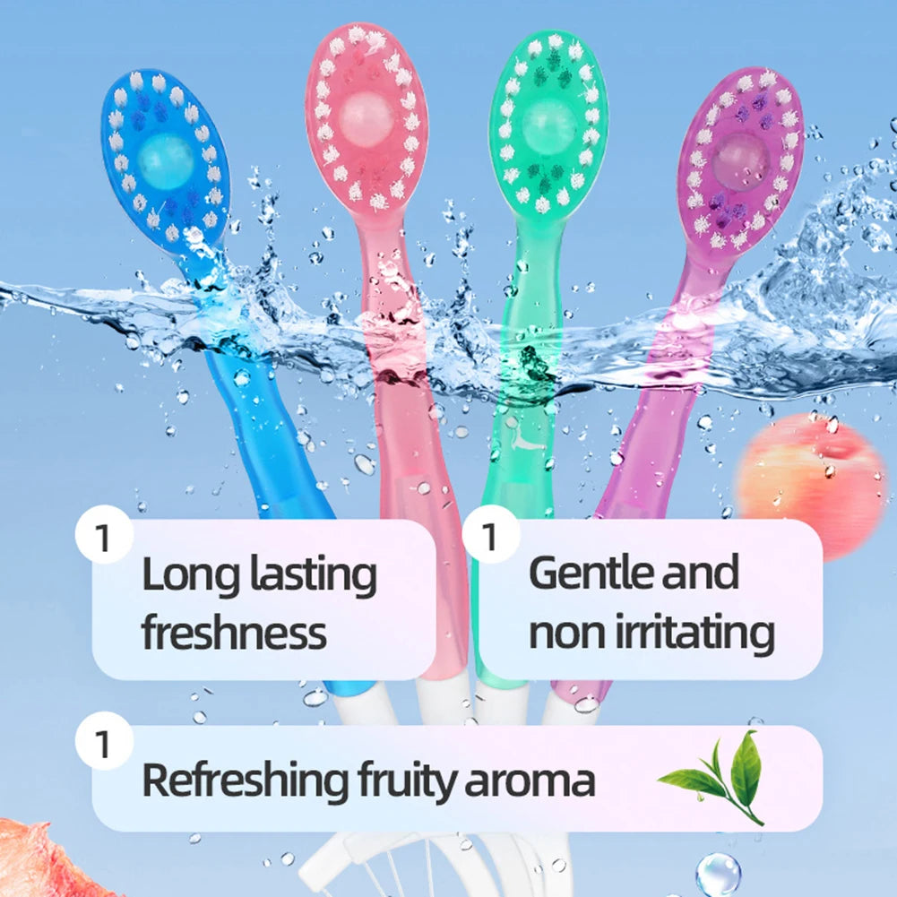 5 in 1 Toothbrush & Floss 26Pcs Mini Toothbrushes with Toothpaste All in one Oral Care Toothpaste and Floss Disposable Travel