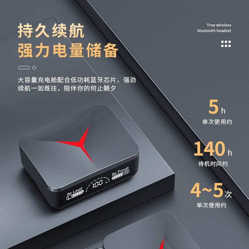 M90 Wireless Headphones TWS Bluetooth Touch Control Earphones Sport Earbuds Hifi Stereo Gaming Headset With Mic For smartphone