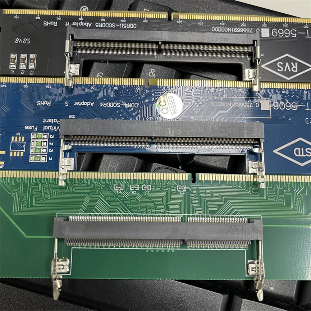 1-5PCS SO-DIMM To PC DIMM Card Laptop To Desktop Memory Adapter Card DDR3 DDR4 Memory RAM Adapter Card Stick