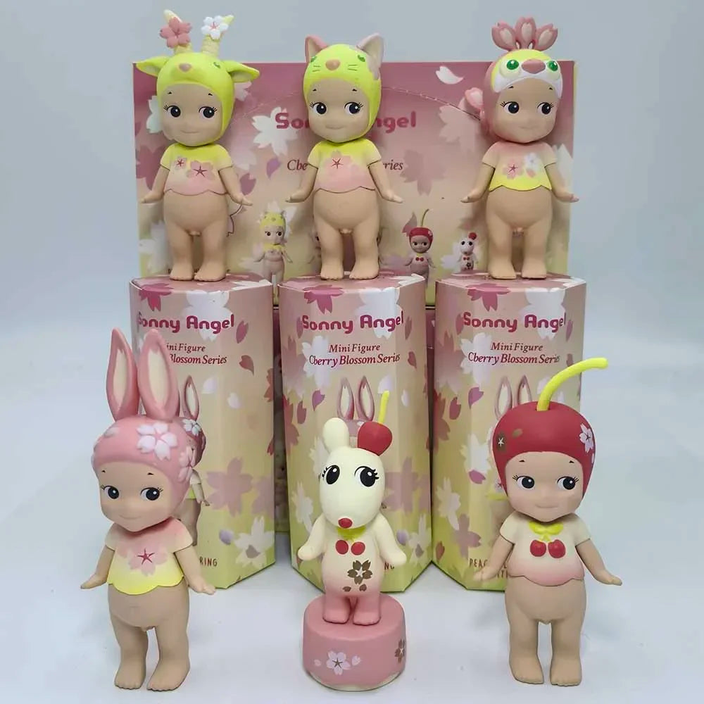 Sonny Angel' Blind Box Cherry Blossom Spring Series Limited Edition Cute Mystery Surprise Gift Kawaii Japanese Style Collectible