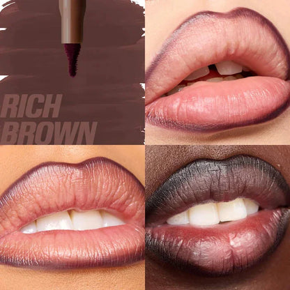 Huda Beauty Lip Liner Pencil Nude Matte Waterproof Non-stick Cup Cherry Red Lip Liner Lip Contour Pen Lipstick Makeup For Woman