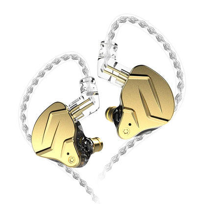 KZ ZSN PRO X Metal In Ear Earphone 1BA 1DD Hybrid Drive HIFI Sport Noise Cancelling Earbud Headset KZ ZSNPROX ZES ZEXPRO DQ6S