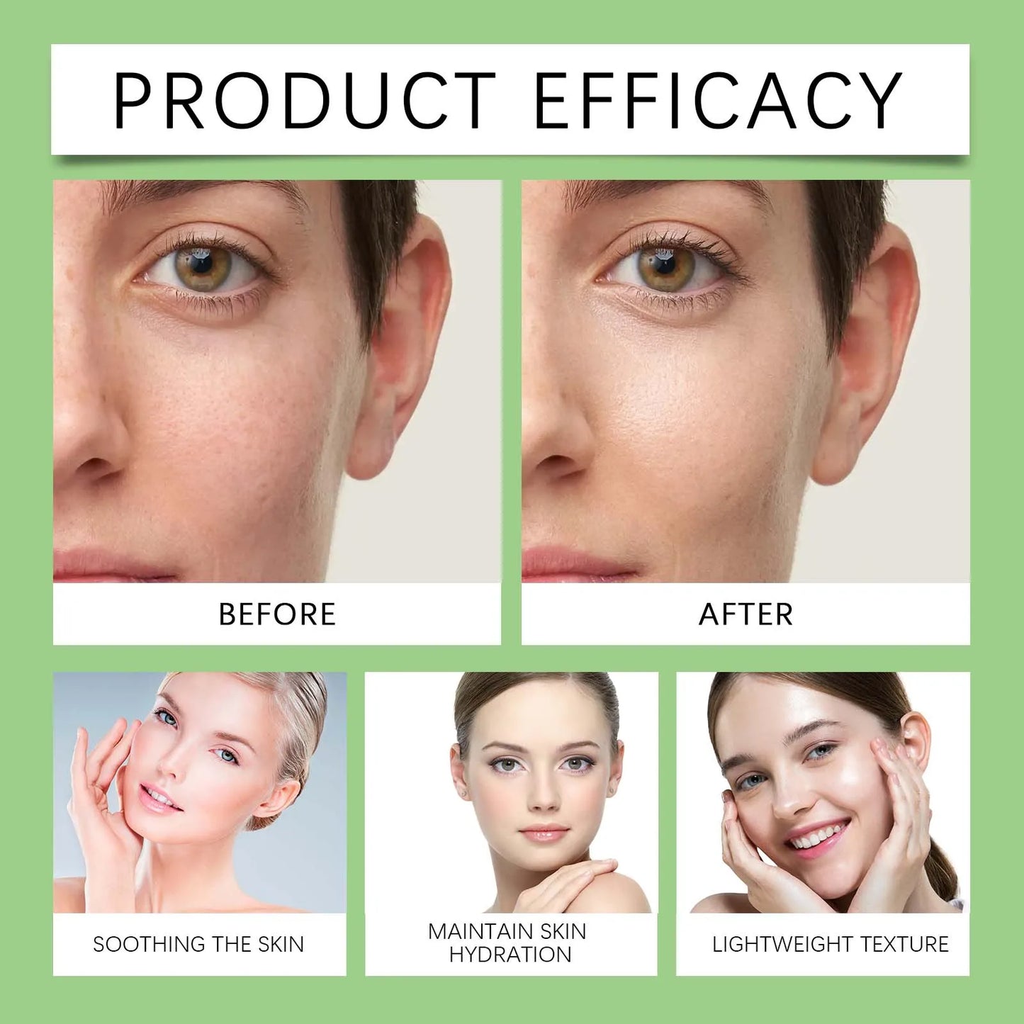 1~5PCS Green Tea Clay Stick For Face Green Mask Stick Smear Acne Shrink Blackhead Green Tea Extract Facial Mask Pore Cleansing