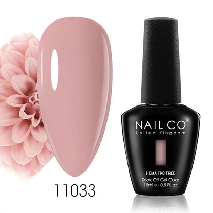 NAILCO 15ml HEMA FREE TPO FREE Top Base Coat Nail Gel Polish Supplies Vernis Semi Permanent Nail Art Manicure Gel Ongle UV Nails