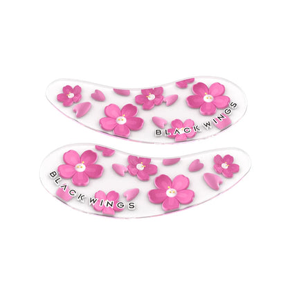 Blackwings 6 pairs of silicone eye patches are suitable for dark circles and puffy, reusable female cooling gel eye mask.